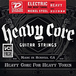 Dunlop Heavy Core Electric Guitar Strings - Heavy Gauge