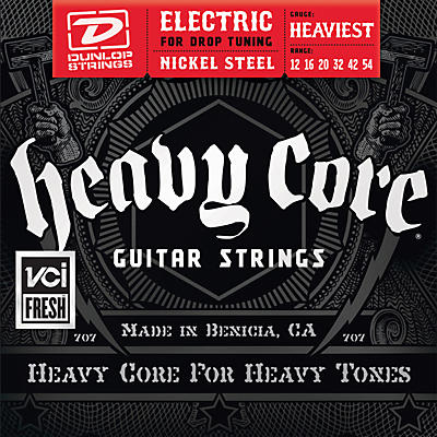 Dunlop Heavy Core Electric Guitar Strings Heaviest Gauge for sale