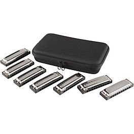 Hohner Blues Band 7-Piece Harmonica Set 1501