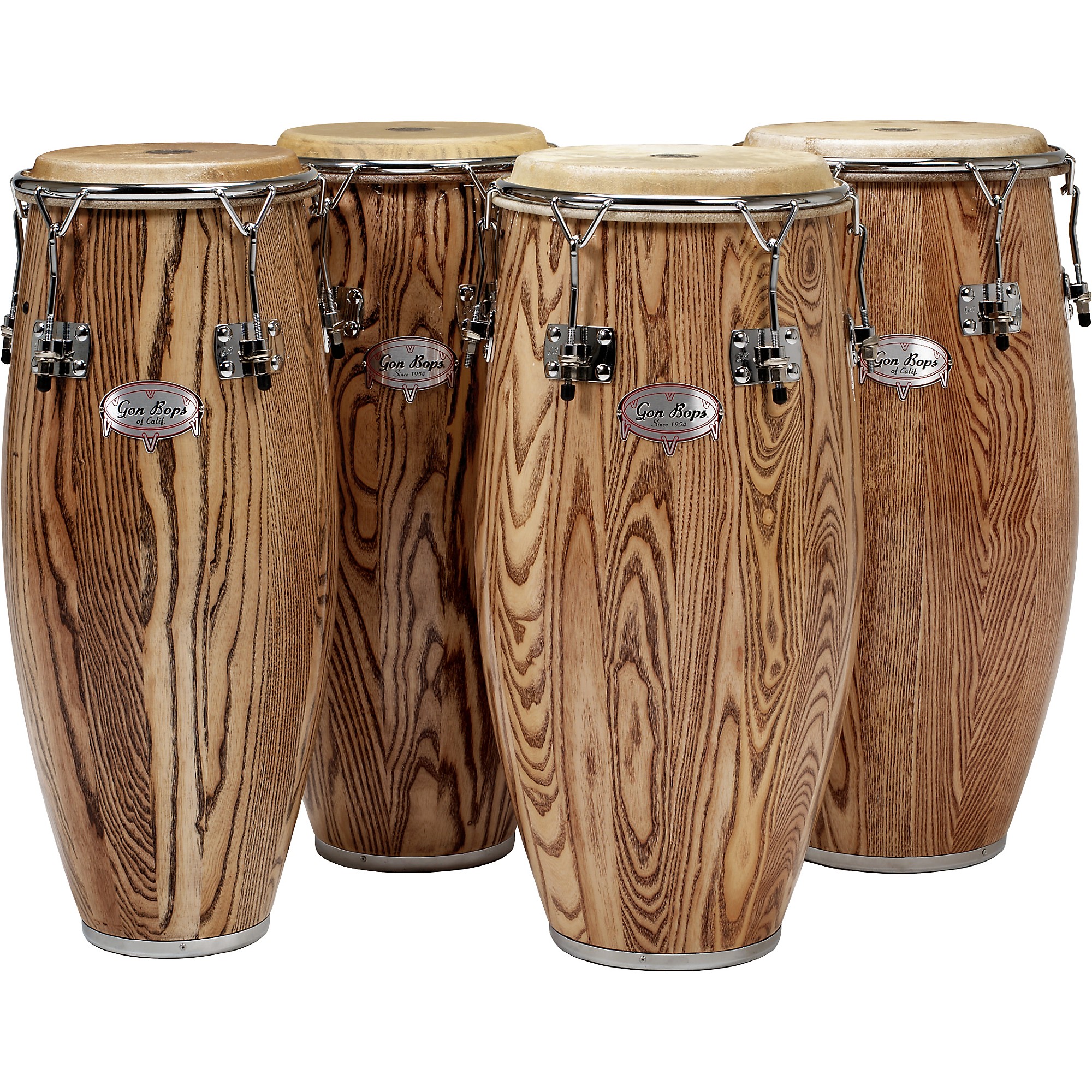 Open Box Gon Bops Alex Acuna Series Conga Drum Ebony Lacquer