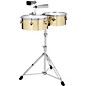 Gon Bops Alex Acuna Signature Brass Timbales with 9600 Stand thumbnail