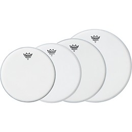 Remo Ambassador X Standard Drumhead Pack, Buy 3 Get a Free 14 Inch Head