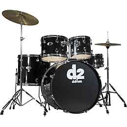 ddrum D2 5-piece Drum Set Midnight Black