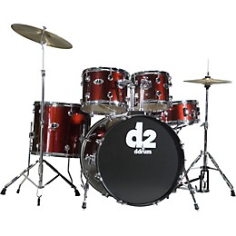 ddrum D2 5-piece Drum Set Red