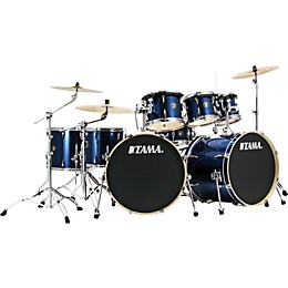 TAMA Rockstar 8-Piece Double-Bass Drum Shell Pack Midnight Blue