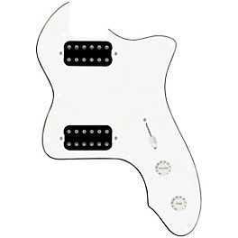 920D Custom '72 Thinline Tele Loaded Pickguard With Uncovered Smoothie Humbuckers & White Knobs