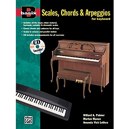 Alfred Basix Scales Chords & Arpeggios for Keyboard (Book/CD)