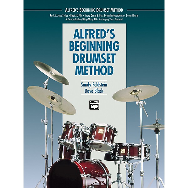 Alfred Beginning Drumset Method Book with CD