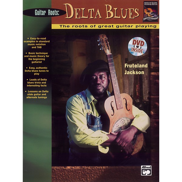 Alfred Beginning Delta Blues Guitar (Book/DVD)