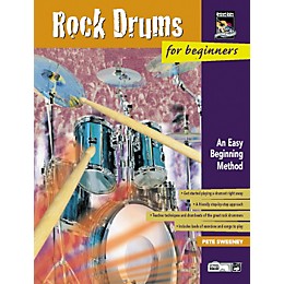 Alfred Rock Drums for Beginners Volumes 1 & 2 Book with DVD