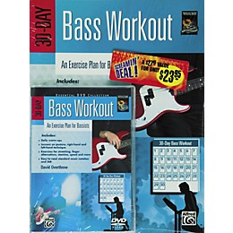 Alfred 30-Day Bass Workout (Book/DVD)