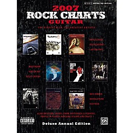 Alfred Rock Charts Guitar Tab Songbook 2007: Deluxe Annual Edition