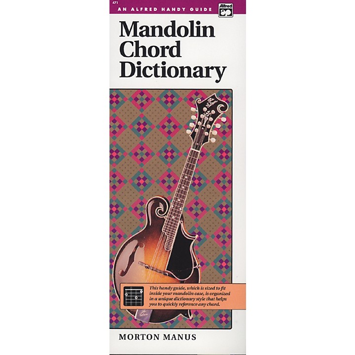 Alfred Mandolin Chord Dictionary Guitar Center