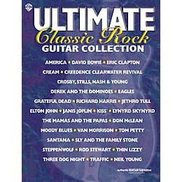 Alfred The Ultimate Classic Rock Guitar Tab Songbook Collection