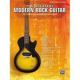 Alfred The Greatest Modern Rock Guitar Tab Songbook