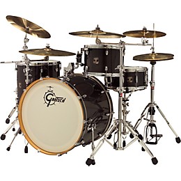 Gretsch Drums Catalina Club Rock 4-piece Shell Pack Gloss Ebony
