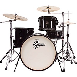 Gretsch Drums Catalina Club Rock 4-piece Shell Pack Gloss Ebony