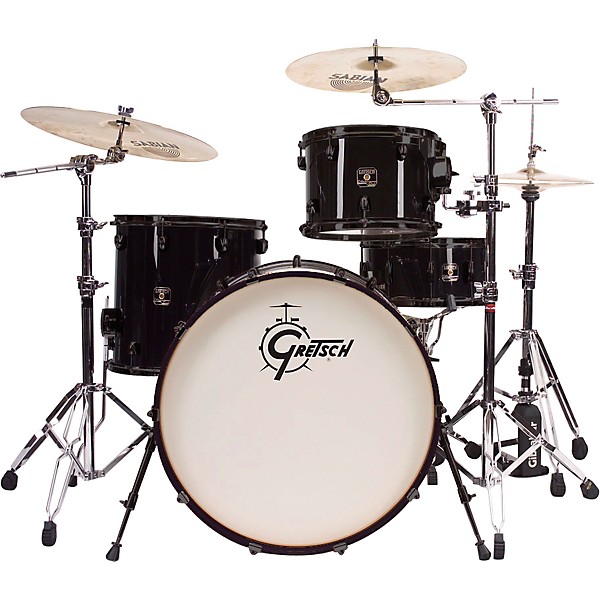 Gretsch Drums Catalina Club Rock 4-piece Shell Pack Gloss Ebony