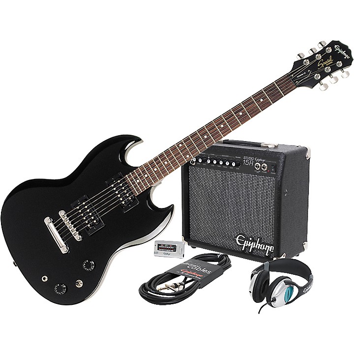 epiphone sg with amp