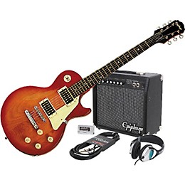 Epiphone Epiphone LP-100 Electric Guitar and All Access Amp Pack Ebony