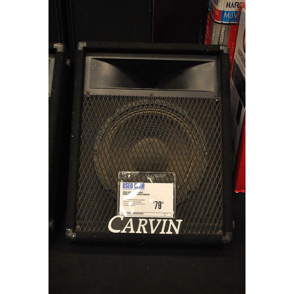 carvin 722 wedge monitors