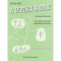 Hal Leonard A Dozen A Day Book 1 (Green cover)