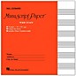 Hal Leonard Wide Staff Manuscript Paper (Red Cover) thumbnail