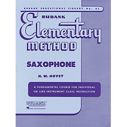 Hal Leonard Rubank Elementary Method for Saxophone