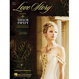 Hal Leonard Love Story by Taylor Swift arranged for piano, vocal and guitar