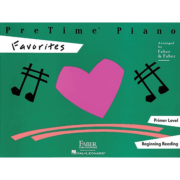 Faber Piano Adventures Pretime Piano Favorites Book Primer Level