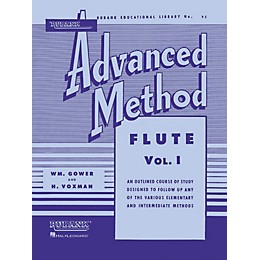 Hal Leonard Rubank Advanced Method for Flute Vol. 1