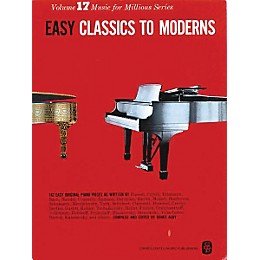 Music Sales Easy Classics To Moderns 142 Piano Pieces