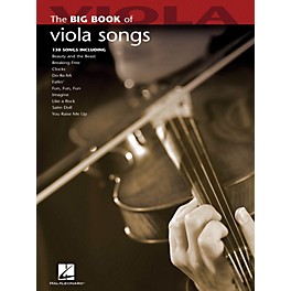 Hal Leonard The Big Book Of Viola Songs