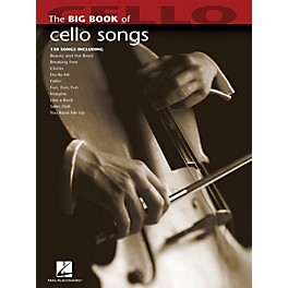 Hal Leonard The Big Book Of Cello Songs