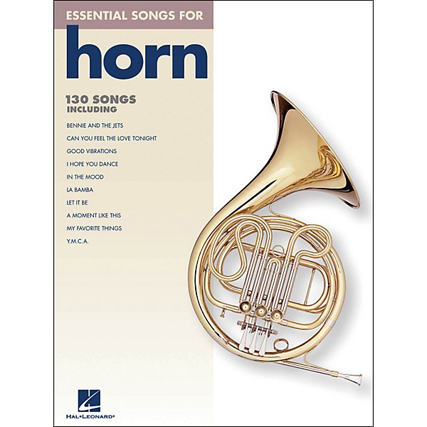 Hal Leonard Essential Songs For Horn