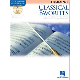 Hal Leonard Classical Favorites Trumpet Book/CD Instrumental Play-Along