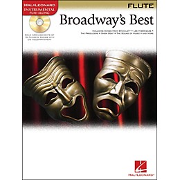 Hal Leonard Broadway's Best For Flute Book/CD