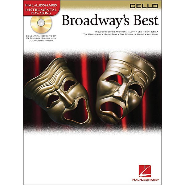 Hal Leonard Broadway's Best For Cello Book/CD