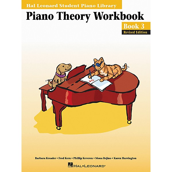 Hal Leonard Piano Theory Workbook 3 Hal Leonard Student Piano Library