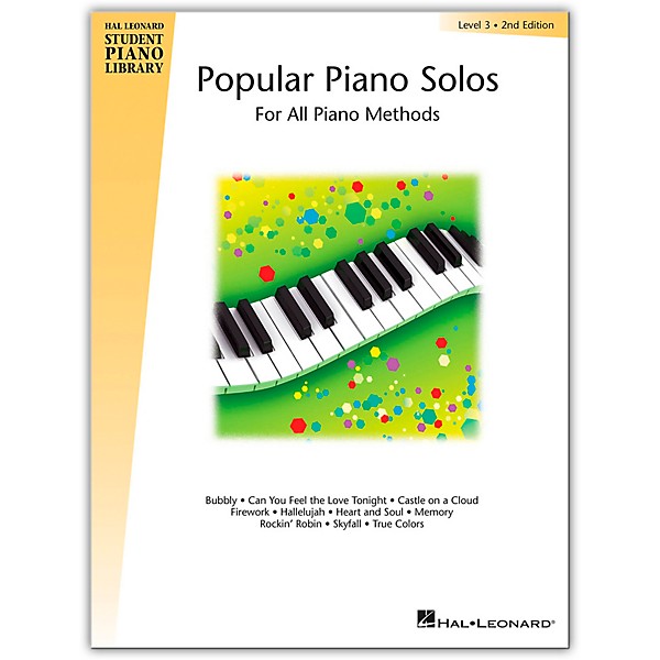 Hal Leonard Popular Piano Solos Book 3 Hal Leonard Student Piano Library by Bill Boyd