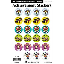 Hal Leonard Achievement Stickers Package Hal Leonard Student Piano Library