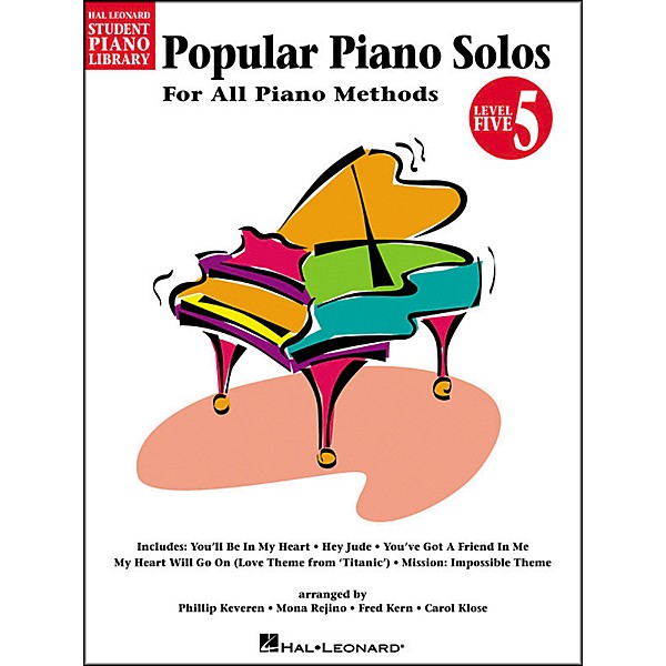 Hal Leonard Popular Piano Solos Book 5 Hal Leonard Student Piano Library