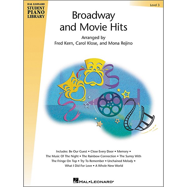Hal Leonard Broadway And Movie Hits Level 3 Book Only Hal Leonard Student Piano Library