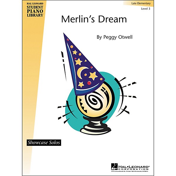 Hal Leonard Merlin's Dream Late Elementary Level 3 Showcase Solos Hal Leonard Student Piano Library