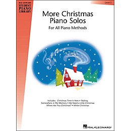 Hal Leonard More Christmas Piano Solos Book 5 Hal Leonard Student Piano Library