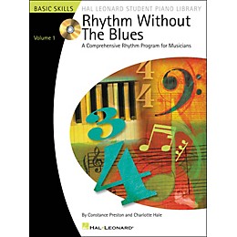Hal Leonard Rhythm Without The Blues Book/CD Volume 1 Hal Leonard Student Piano Library