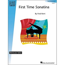 Hal Leonard First Time Sonatina - Level 1 Hal Leonard Student Piano Library by Fred Kern