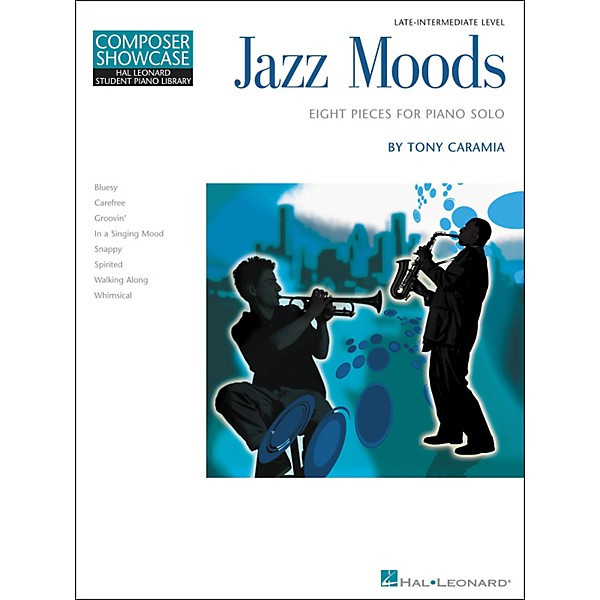 Hal Leonard Jazz Moods - Eight Pieces For Piano Solo Composer Showcase Level 5 Late Intermediate Hal Leonard Student Piano...