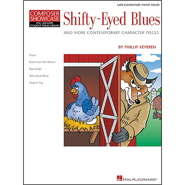 Hal Leonard Shifty-Eyed Blues Late Elementary Piano Solos Composer Showcase Hal Leonard Student Piano Library by Phillip K...