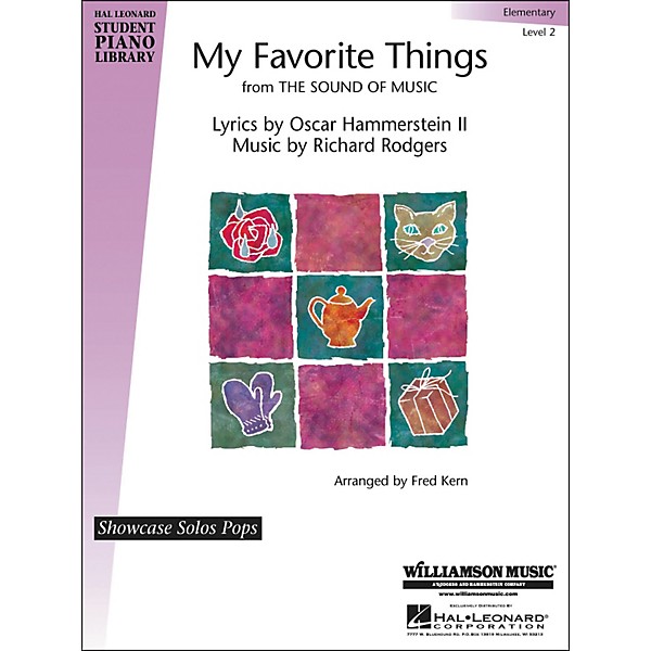 Hal Leonard My Favorite Things - Showcase Solos Pops Level 2 Hal Leonard Student Piano Library by Fred Kern